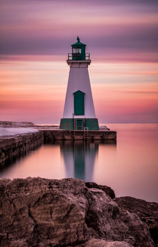 lighthouse, beacon, travel