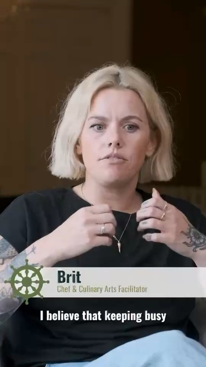 Britney Condotta on keeping busy and being productive in recovery