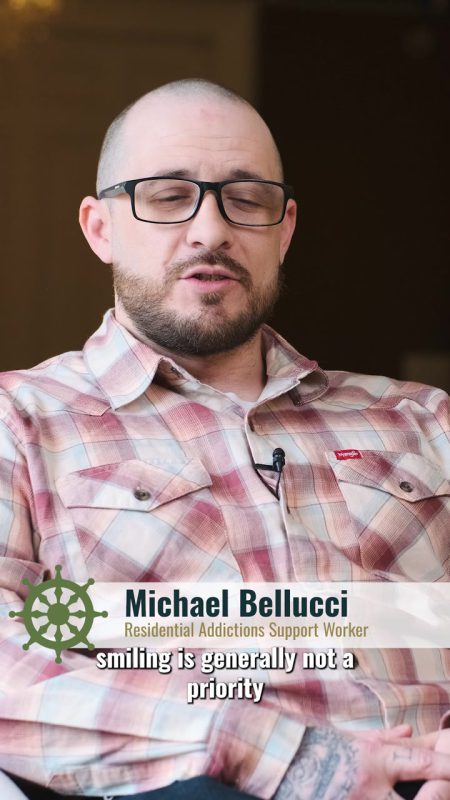 Michael Bellucci, Residential Addictions Support Worker