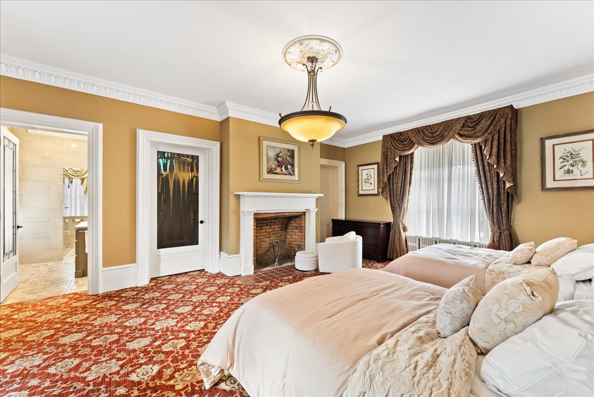 An interior room at Rodman Hall