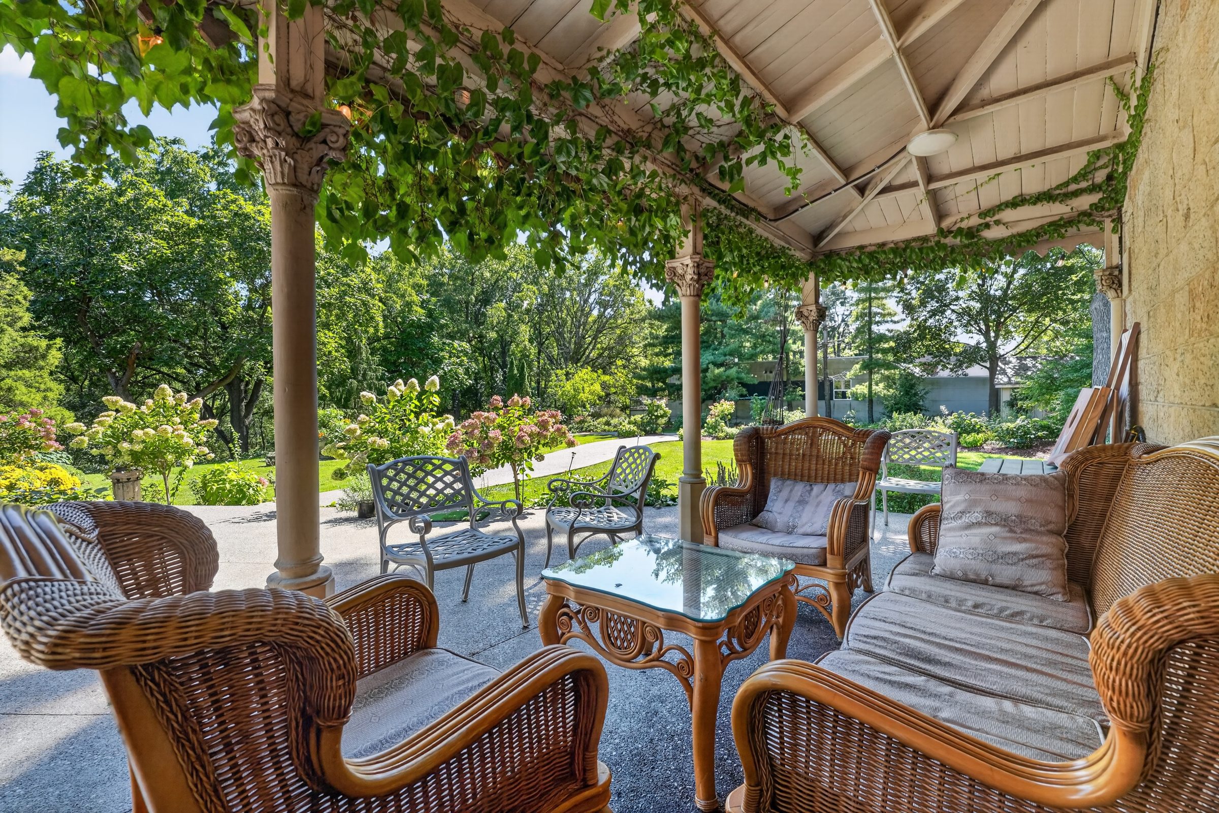 The veranda